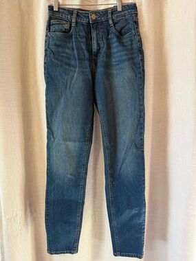 Frank & Oak Women's Dark Blue Slim Straight Jeans